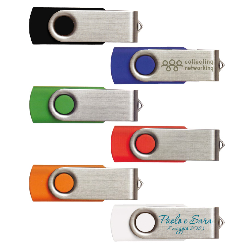 MEMORIA USB  pl./alluminio ART. CM-11