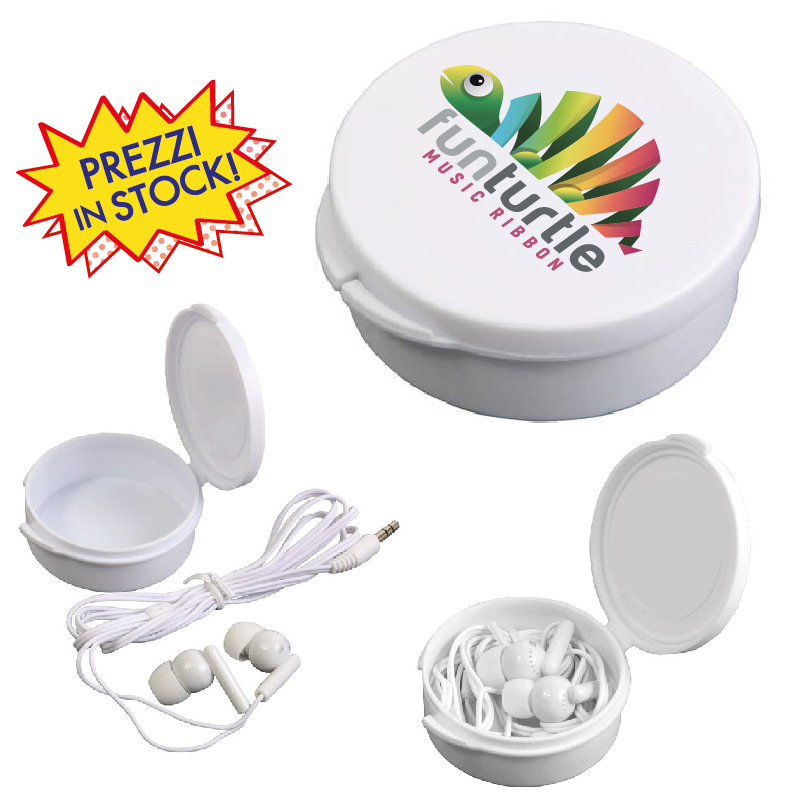 AURICOLARI STEREO IN EAR IN SC.IN PL. DIAM.cm.5,4x2 ART.CM-115