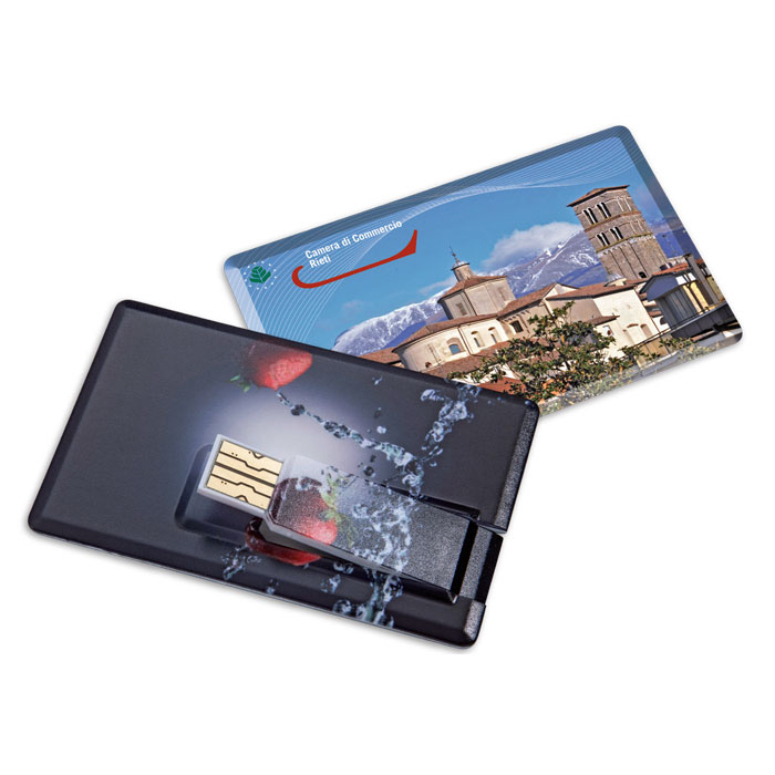 MEMORIA  DA 4GB formato carta di credito cm.8,42x5,2x0,3 ART. CM-21