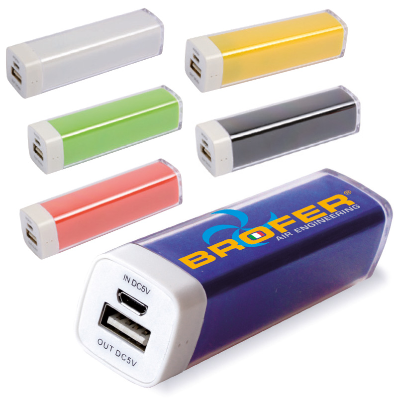 POWER BANK CON BATTERIA AGLI IONI DI LITIO  CONF. IN SCATOLA ART. CM-60