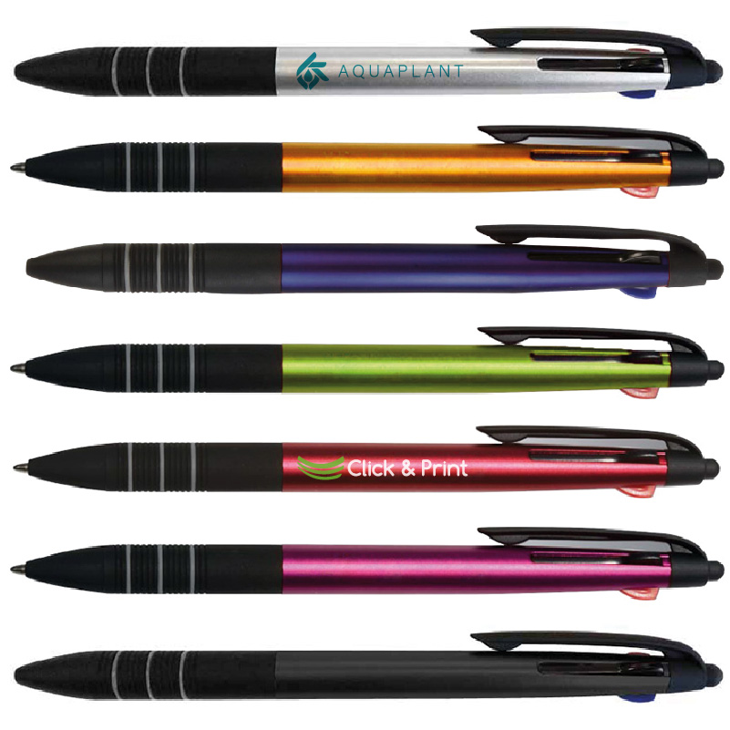 Pura Smartpen 4in1 - Pennino Touchscreen Universale + Penna A Sfera Inchiostro Nero