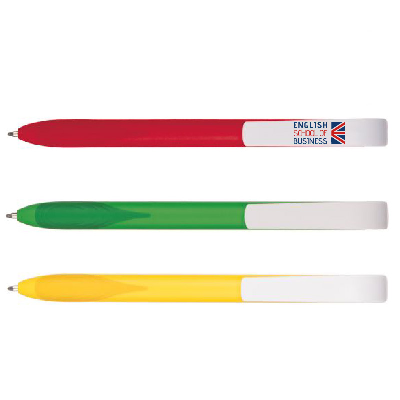 PENNA A SFERA IN PLASTICA, CHIUSURA A SCATTO. REFILL NERO ART.PN752/