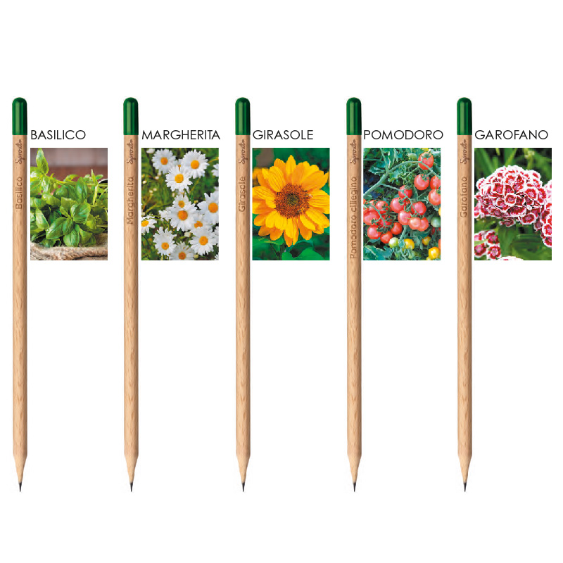 MATITA SPROUT PIANTABILE, IN LEGNO TEMPERATA ART.PR-104