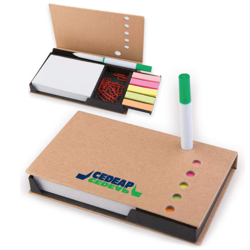 PORTACARTE E P.PENNA CON BLOCCO APPUNTI ART. PT-608