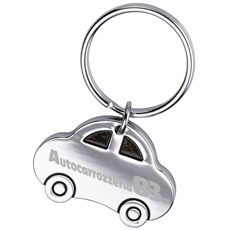 PORTACHIAVE IN METALLO LUCIDO A FORMA DI AUTOMOBILE ART. PV-294