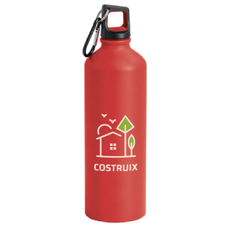 BORRACCIA SPORTIVA IN ALLUMINIO C. MOSCHETTONE CAPACITA' FINO A 800 ml ART. PV-788