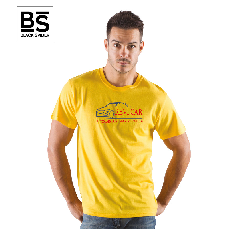 RB197  T-SHIRT COLORATA UOMO BS150 gr.150/mq